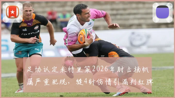 足协认定米特里策2026年肘击杨帆属严重犯规,缝4针伤情引漏判红牌争议,附同类案例规则解读