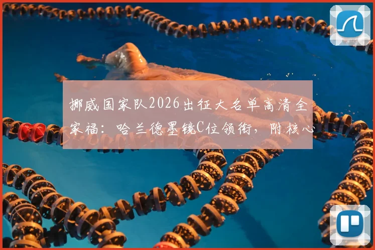 挪威国家队2026出征大名单高清全家福:哈兰德墨镜C位领衔,附核心球员状态及赛事前景分析